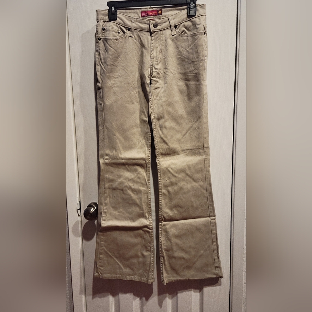 SO stretch Vintage Boot Cut khakis